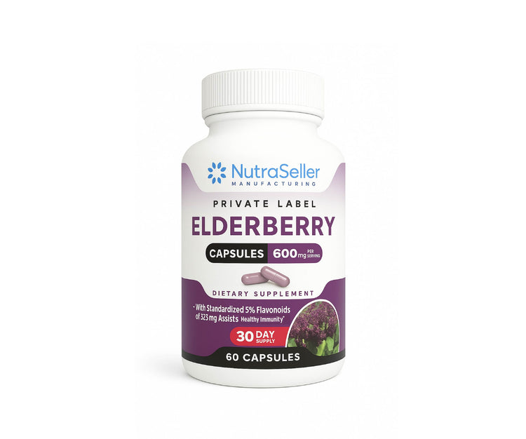 Premium Elderberry Immune Support Capsules
